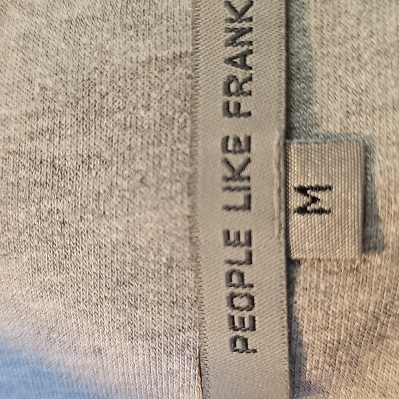 People Like Frank Open Women's Navy & Gray Striped Sweater. USA. - Picture 7 of 8